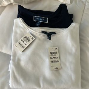 Set of 2 cotton Tank shirt. Never worn.